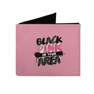 کیف پول طرح بلک پینک black pink مدل kp132