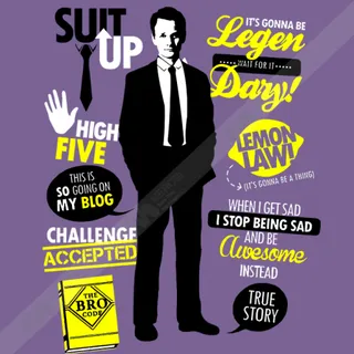 تیشرت سریال آشنایی با مادر Barney Stinson