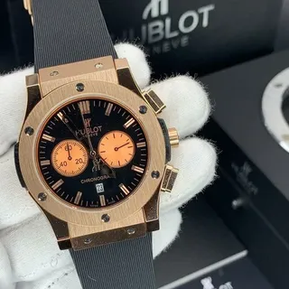 ساعت مردانه و پسرانه هابلو�ت درجه یک با گارانتی یکساله و موتور اصلی ژاپن Hublot 