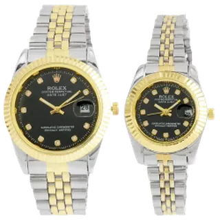 ست ساعت مچی مردانه رول�کس ROLEX مدل دیت جاست کد 1092