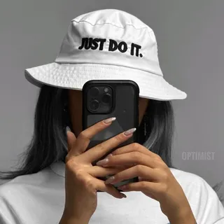 کلاه باکت just do it  کتا�ن فری سایز