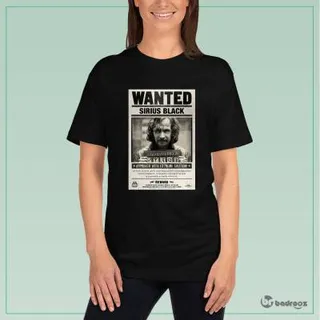 تی شرت زنانه sirius black - wanted