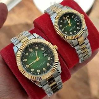 ساعت مچی مردان�ه رولکس دیت جاست قفل اصلی ROLEX