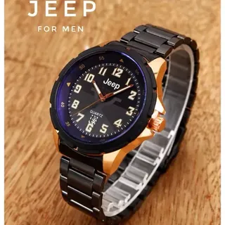  ساعت مچی مردانه بند استیل شیک و لاکچری جیپ jeep