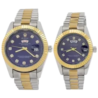 ست ساعت مچی رولکس ROLEX طرح DAY DATE مد�ل 2055