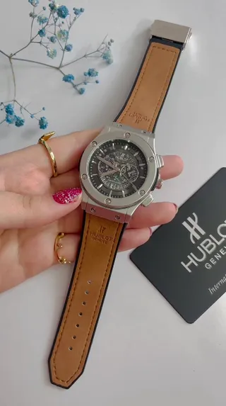 ساعت  هابلوت Hublot BigBang  رنگبندی با جعبه و ارسال 