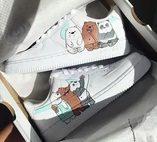 کفش اسپرت  نایک ایرفورس مدل  air force طرح Baby Bears nike