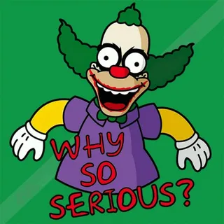 تیشرت سیمپسون Why So Serious