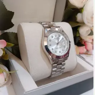 س�اعت رولکس مردانه  DATEJUST با کیفیت سیلور صفحه صدفی تاریخ دار