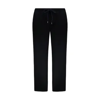 شلوار کتان کمرکش دمپا ساده مردانه - Men' s jogger black