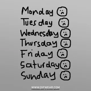 تیشرت Week Days