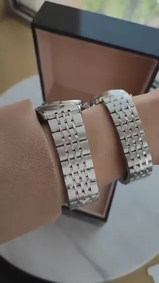 ست زنانه مردانه ساعت مچی طرح 3 موتوره موتور ژاپن سیکو Seiko