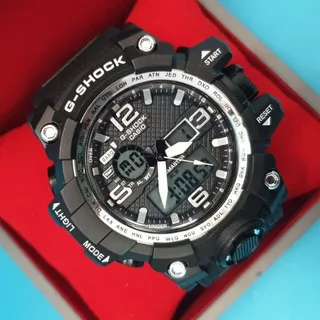 ساعت مردانه و پسرانه طرح جی شا�ک دو زمانه  G shock 