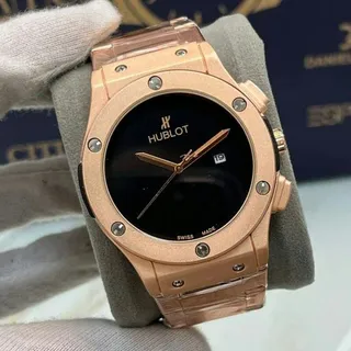 ساعت مچی مردانه بند استیل هابلوت کیفیت قوی Hublot