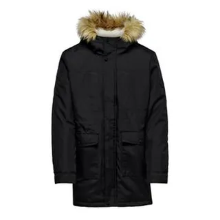 کاپشن مردانه اونلی اند سانز مدل LONG PARKA 001