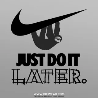 تیشرت Just Do It Later #3