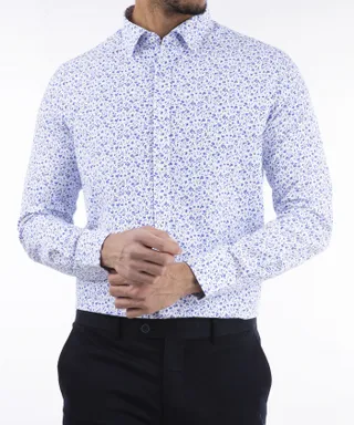 پیراهن مردانه کافه شرت Cafe Shirt کد1137