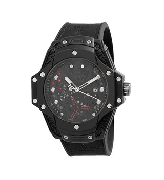 ساعت مچی چرم مردانه Hublot