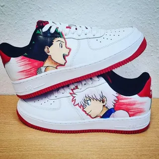 کفش اسپرت   Hunter X Hunter کاستوم کتونی انیمه هانتر ایکس هانتر ایرفورس نایک nike air force