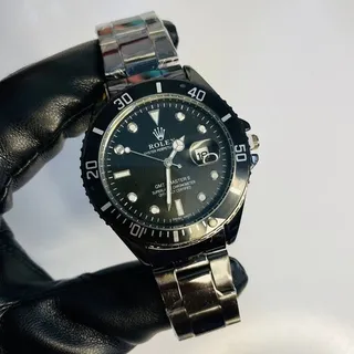 ساعت رولکس ساب مارینر rolex Submariner  رنگ مشکی با کارت گارانتی و جعبه و ارسال رایگان 