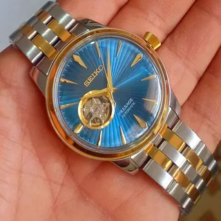 ساعت مچی مردانه اورجینال اتومات قلب باز پشت ش�یشه ای سیکو Seiko 5