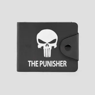 کیف پول اسکلتی مدل The Punisher کد Moe-141d8