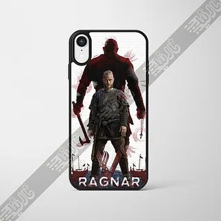 قاب موبایل وای�کینگز طرح Ragnar red