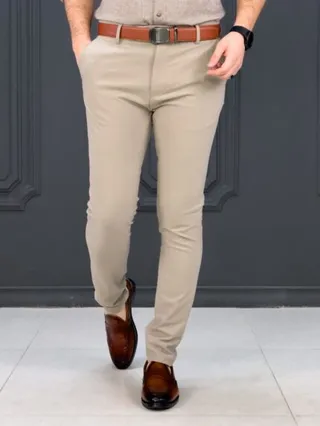 شلوار 4928 ZARA کرم