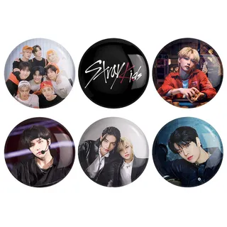 پیکسل خندالو مدل گروه استری کیدز Stray Kids کد 490A مجم�وعه 6 عددی