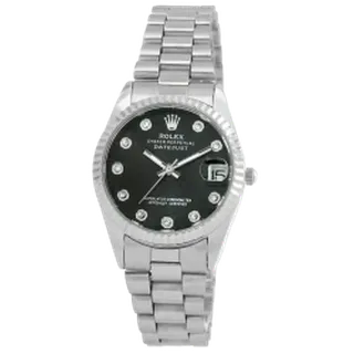 ساعت مچ�ی زنانه رولکس ROLEX مدل دیت جاست کد 1324