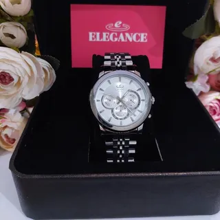 ساعت مچی �مردانه  الگانس ELEGANCE plus  طرح سه موتور ژاپن 