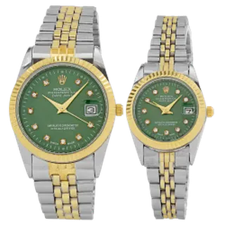 ست ساعت مچ�ی رولکس ROLEX مدل دیت جاست کد 1052