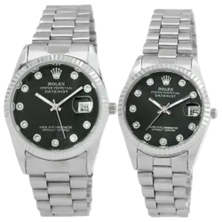 ست ساعت مچ�ی رولکس ROLEX مدل دیت جاست کد 1325