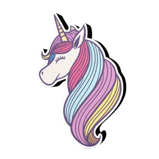 پیکسل ط�رح اسب تک شاخ مدل Unicorn10