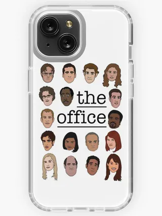 قاب موبایل office | قاب موبایل ادا�ره طرح The Office Crew