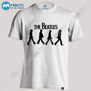 تیشرت طرح the Beatles way