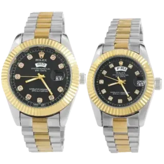 ست ساعت مچی ر�ولکس ROLEX طرح DAY DATE مدل 2086