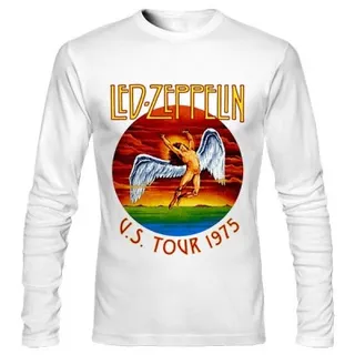 �تیشرت آستین بلند Led Zeppelin Men's Icarus 1975 Tie Dye