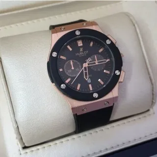 ساعت مچی مردانه هابلوت دورقاب  رزگلد HUBLOT 

