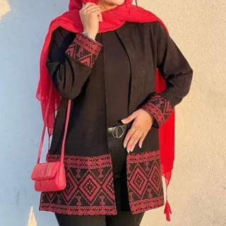 کت زنانه مخمل مج�لسی شیک 