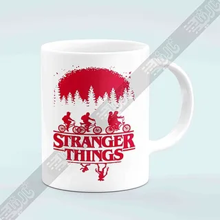 ماگ Stranger Things طرح دوچرخه