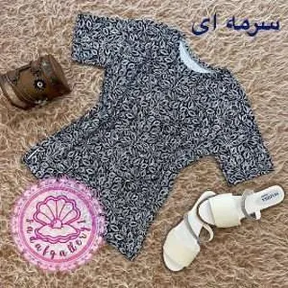 بلوز نخی پنبه ای شماره 12 آستین کوتاه فری سایز از 40 تا 48(کد1265)