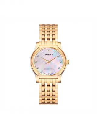 ساعت مچی عقربه ای زنانه کو�ین واچ Coinwatch مدل C178KWH