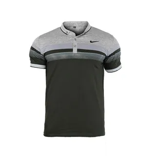 تیشرت Nike مردانه دو رنگ  سایز L، XL، XXL، XXXL یقه برگردان نوع تیشرت طرح پارچه دو رنگ طوسی 44629 زرشکی 44631