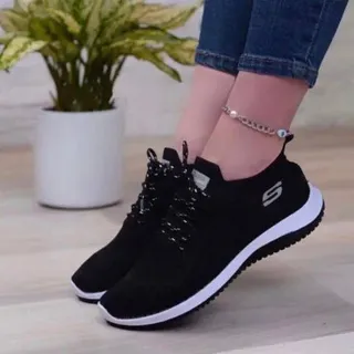 کفش کتونی ونس جورابی برند اس�کیچرز skechers مناسب روزمره و پیاده روی