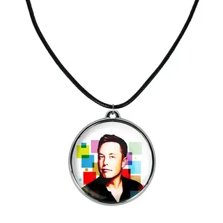 گردنبند خندالو مدل ایلان ماسک Elon Musk کد 1091810...