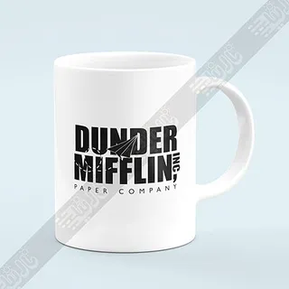 ماگ آفیس طرح Dunder Mifflin