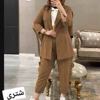 ک�ت وشلوار زنانه مدل نیل نازجنس میکرو فری سایز38تا46 قیمت بااحترام به شما 598000تومان