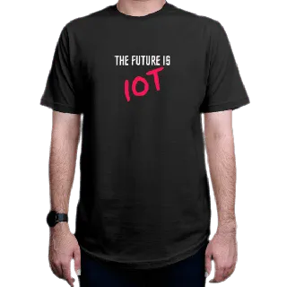 تیشرت برنامه نویسی طرح 1-The Future is IoT