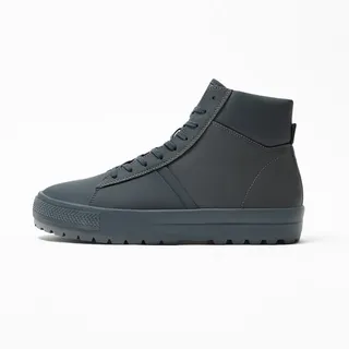 نیم بوت مردانه زارا مدل RUBBERISED HIGH-TOP